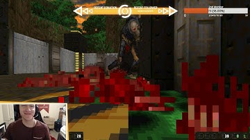 Butt Plays: Paradise - A Custom GZDoom Map with the Creator (Part 2)