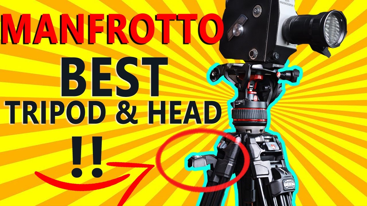 MANFROTTO 645 FAST FTT i Głowica NITROTECH 608 - Super Stabilny Statyw i Szybki Zestaw Do Filmowania