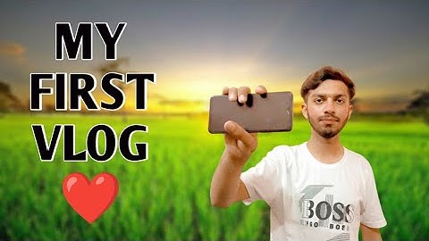 MY FIRST  VLOG || MY FIRST VIDEO ON YOUTUBE || kaif vlogs
