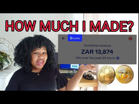 How Much I Have Made Online With Luno L Luno South Africa (bitcoin South Africa) #hustle
