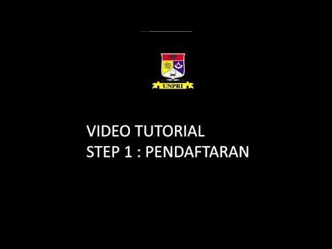 Video Tutorial Pendaftaran Online - STEP 1