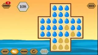 River Crossing IQ Logic 27 Level | Move the Eggs Answer