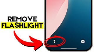 How to Remove Flashlight from Lock Screen on iPhone iOS 18