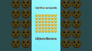 🔥Onli 1% can type this #unnone #shorts