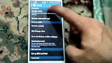 How to Lock (pattern screen Lock) Samsung Note 3