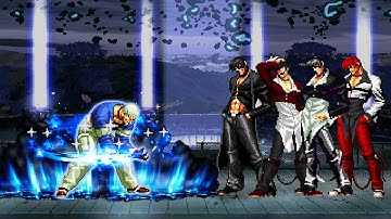 KOF MUGEN | Frozen Yashiro VS Iori Yagami Team
