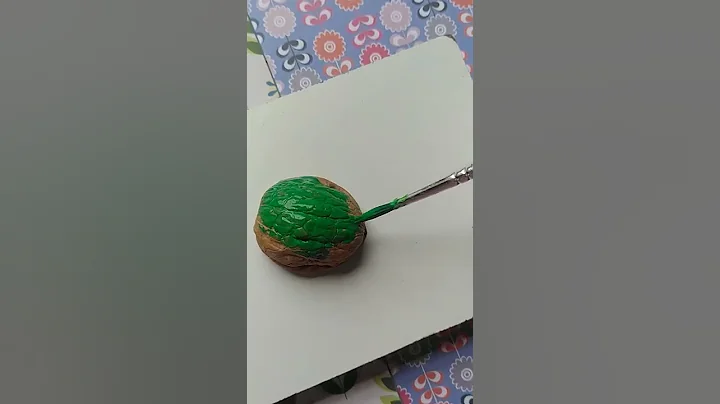 |DIY Walnut ShellsTurtle| 🐢#shorts#diy#turtle#reels#bestoutofwaste#walnut#reuseidea#craft#satisfying