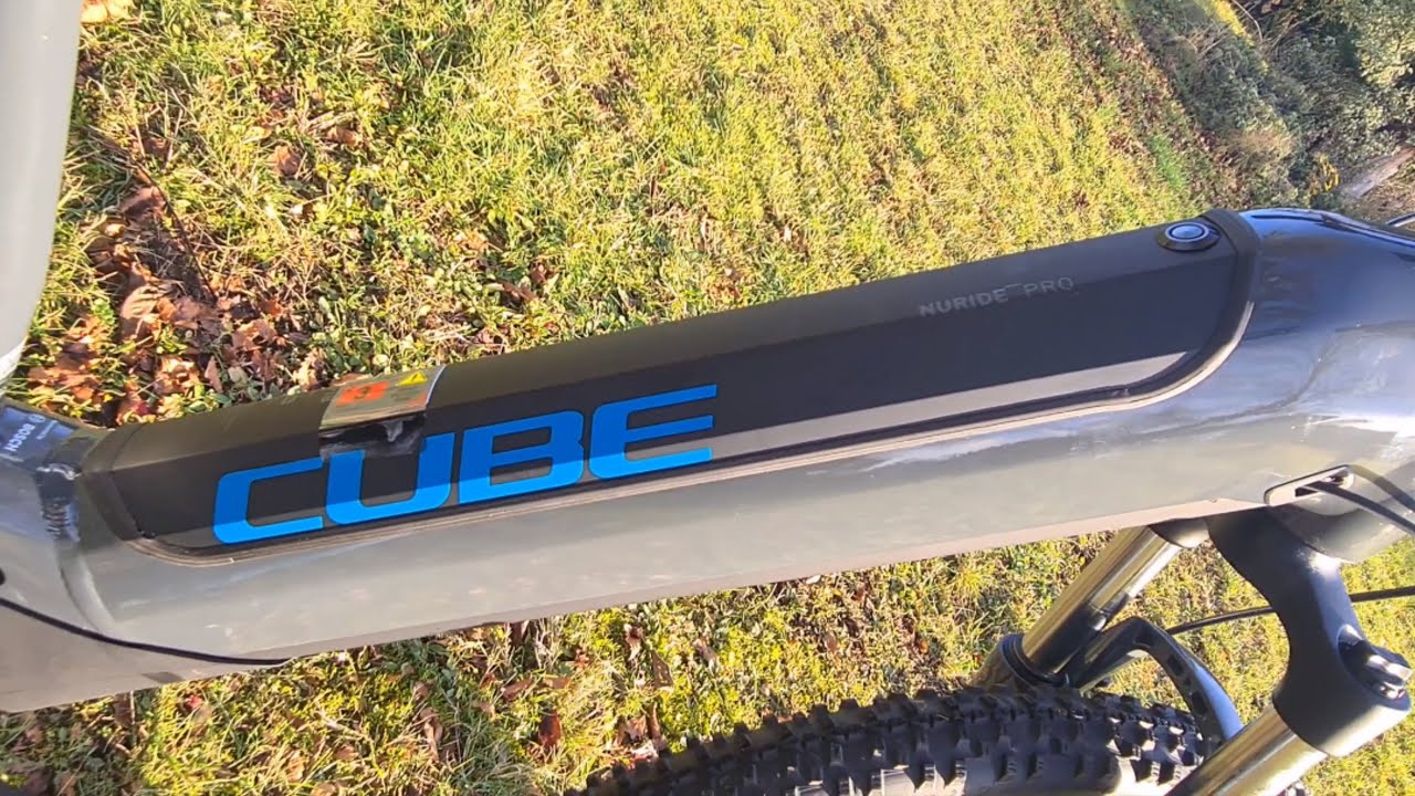 Cube Nuride Hybrid Pro 625 grey´n´blue Bosch CX Powertube E-Bike