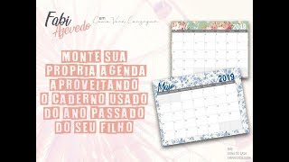 COMO CRIAR SUA PRÓPRIA AGENDA