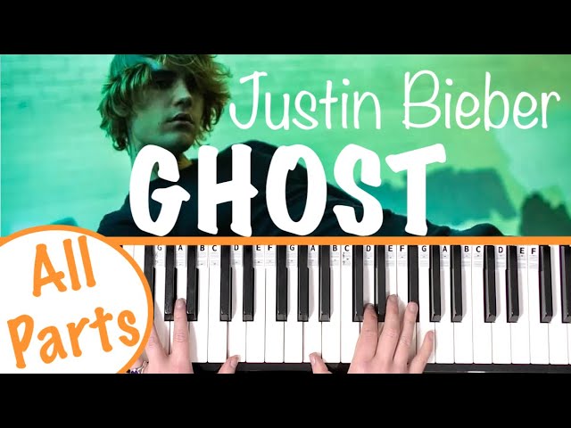 Ghost – Justin Bieber Sheet music for Piano (Solo) Easy