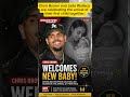 Chris Brown Welcomes New Baby With Jada Wallace! #shorts