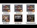 Every AMD Ryzen Tier Fully Explained!