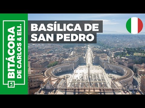 Video: Monumentos Italianos: Basílica De San Pedro En Roma
