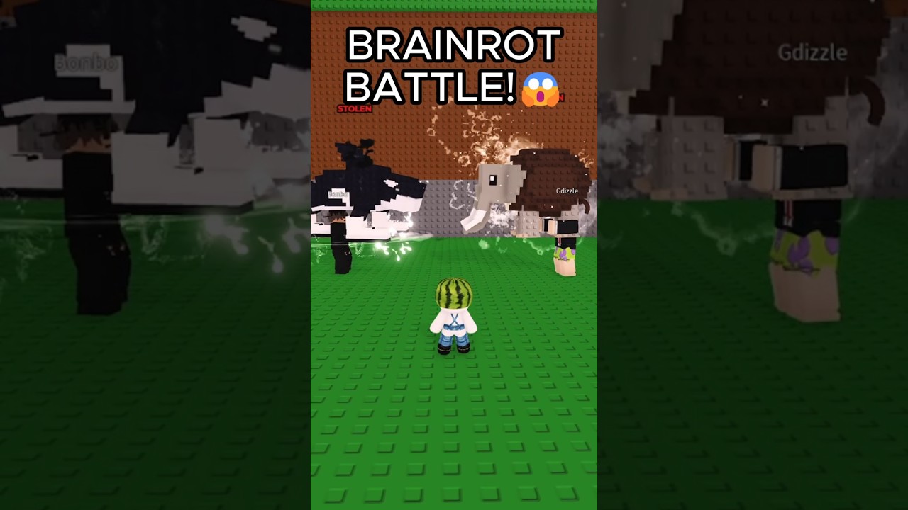 😱SECRET BRAINROT BATTLE!  #roblox #stealabrainrot #robloxshorts