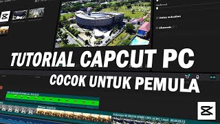 CARA EDIT VIDEO DI CAPCUT MENGGUNAKAN PC Dan LAPTOP - BELAJAR CAPCUT DI PC screenshot 1