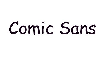 What Different Fonts Would Sound Like