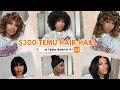 $300 TEMU HAIR HAUL! Is it Worth The Hype???