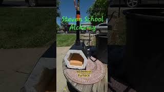 The Alchemist Furnace GAS FORGE #stevenschoolalchemy