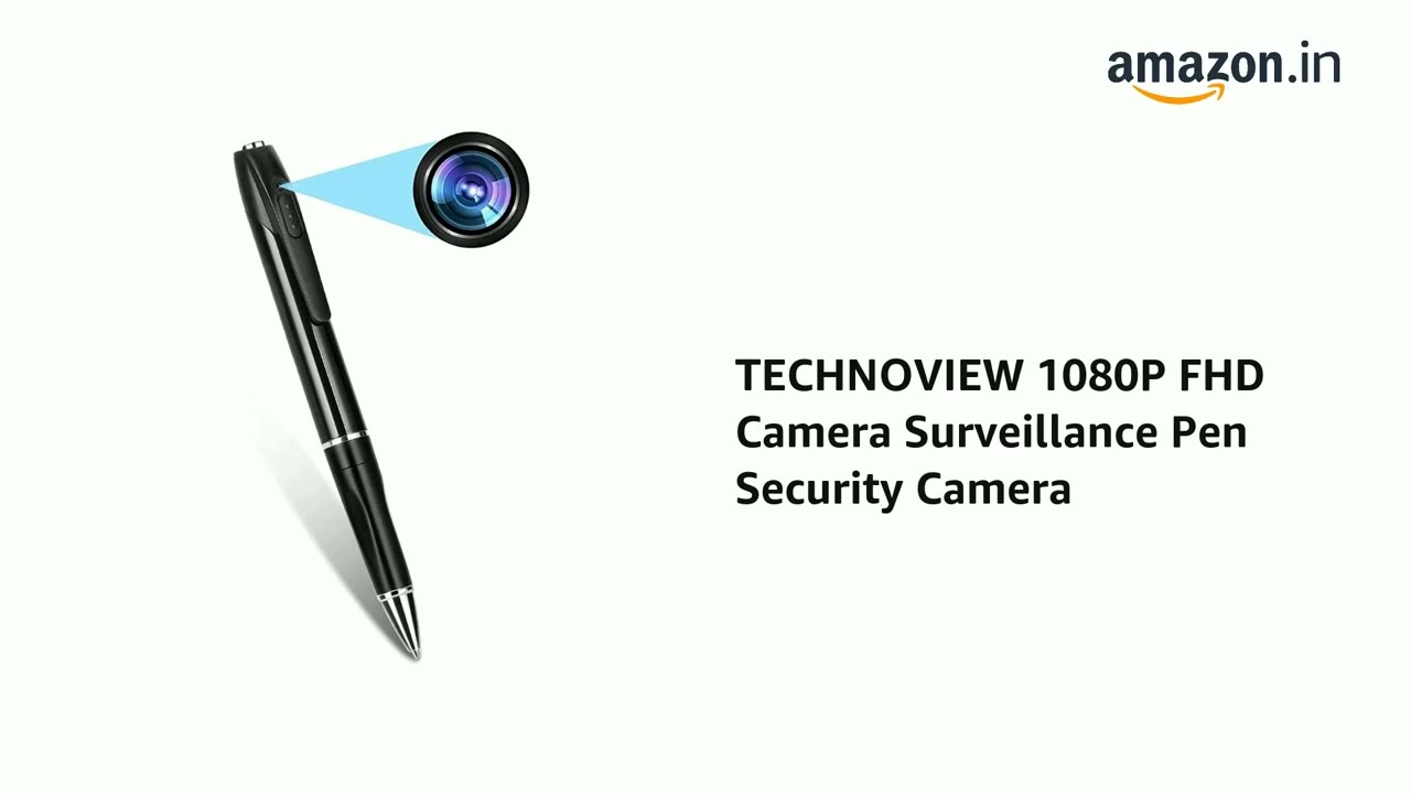 How To Use or Operate Technoview Spy Pen Camera | Buy TECHNOVIEW Spy 1080P Full Hd Pen Camera Hidden