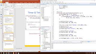 Lecture 7 Java Graphics - 10 Timer และ TimerTask 2