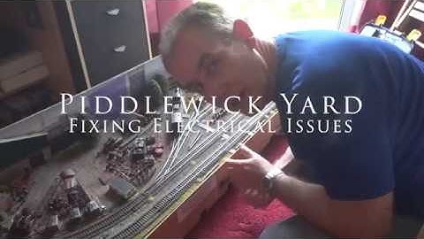 Piddlewick Model Railway Electrical Issues Fixed