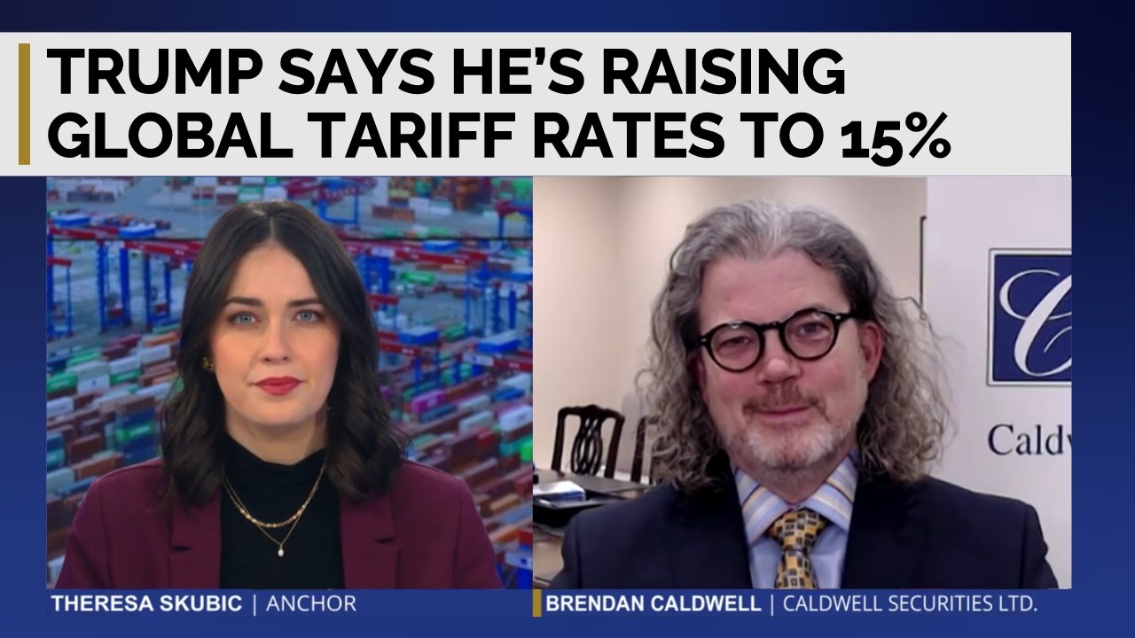 Trump Says He’s Raising Global Tariff Rates to 15 Percent - YouTube