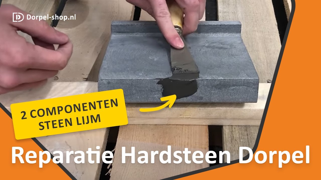 Detecteerbaar Brood Instrueren Reparatie Hardsteen Raamdorpels - Dorpel-shop.nl - YouTube
