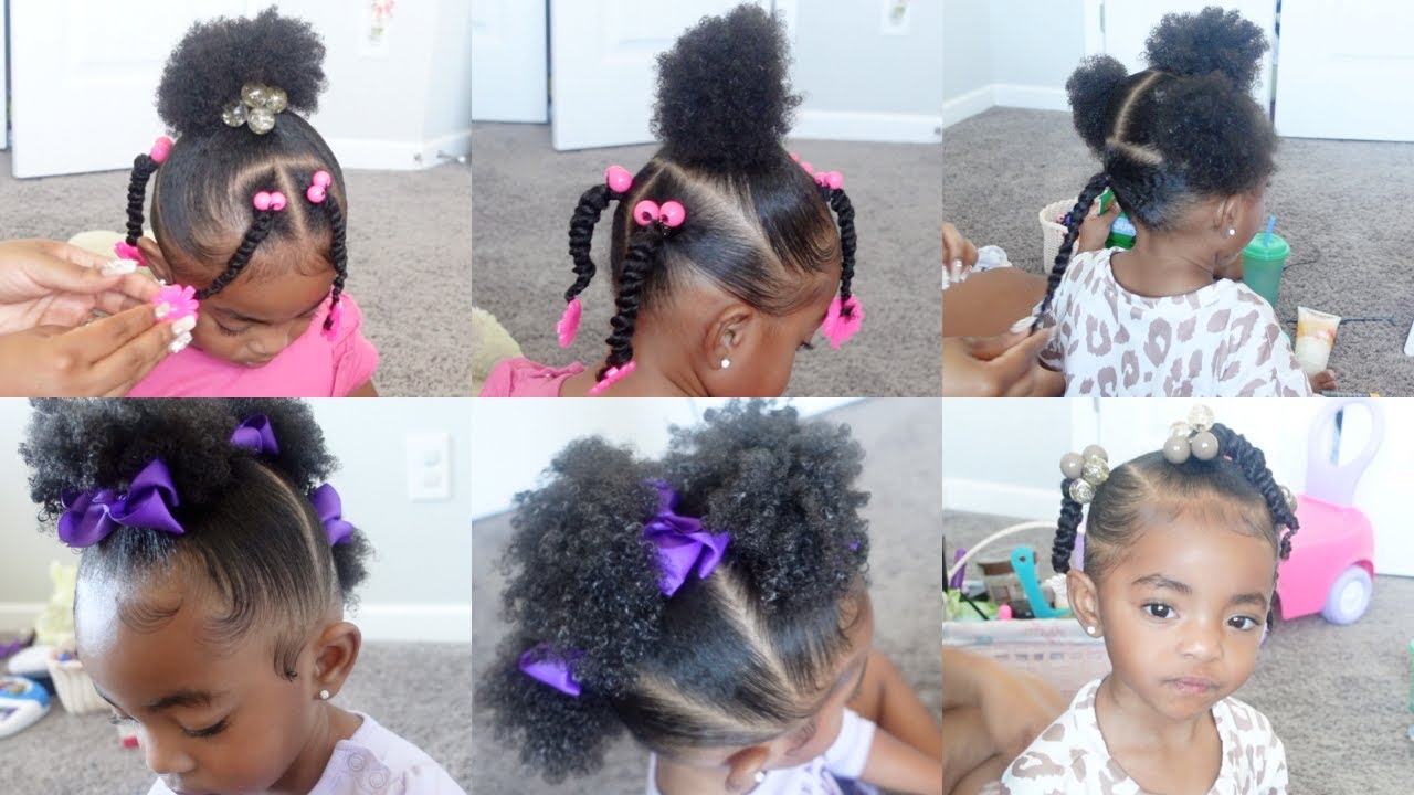 33 easy black toddler hairstyles that any parent can master - Legit.ng