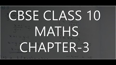 CBSE Class 10 maths chapter 3 Ex.3.6 (Q1: i,iv) || Fun maths malayalam||