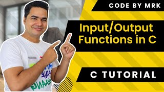 printf and scanf functions in c programming | printf and scanf with example in c | c programming