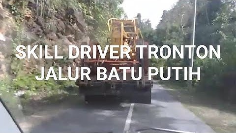 Skill Sopir Tronton di Jalur Ekstrim#lintassulawesi