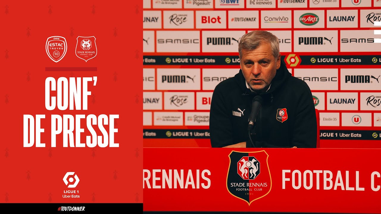 J6 | Troyes / Stade Rennais F.C. : conférence de presse