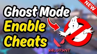 How to Enable cheats and ghost mode in Valorant 2026 [ Quick & Easy ]