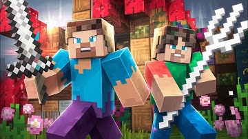 Alex and Steve [ Herobrine VS Null] Full Movie Babu tech | Prisma 3D Minecraft...