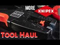 Knipex Tool Haul Locking Pliers, MultiStrippers, Mini Angle Bolt Cutters and Swedish Pipe Wrench