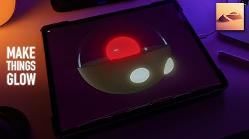 Nomad Sculpt Tutorial: Make Things GLOW (Focused version)