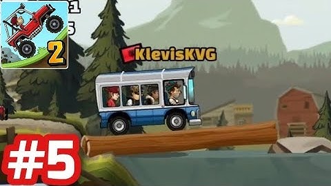 Hill Climb Racing 2 - Gameplay Walkthrough - Part 5 Unlock Bus (iOS/Android)
