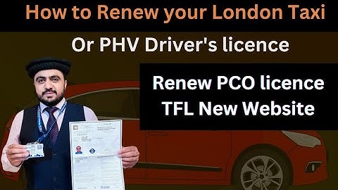How to Renew PCO licence application on TFL new Website | Renew PCO license London 2025