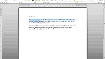 ECDL Word Processing