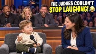 The Judges Couldn’t Stop Laughing at This Baby! 😂👶🎤 His Answers Were HILARIOUS! 🤣