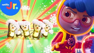 Action Pack Vs Teddy Von Takers Penguin Army The Action Pack Saves Christmas Netflix Jr