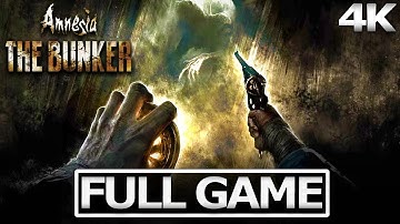 Amnesia The Bunker Full Gameplay Walkthrough / No Commentary 【FULL GAME】4K 60FPS Ultra HD