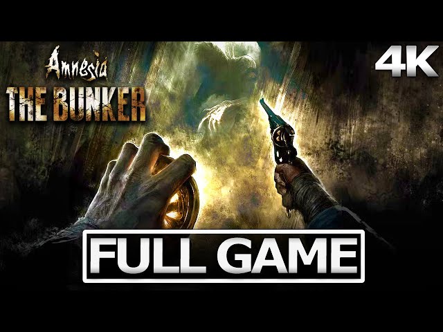 Amnesia The Bunker Full Gameplay Walkthrough / No Commentary 【FULL GAME】4K 60FPS Ultra HD class=