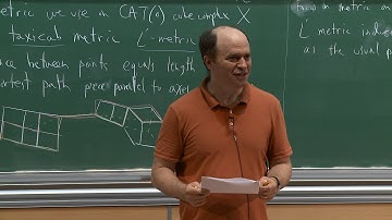 Daniel T. Wise - 2/6 CAT(o) Cube Complexes