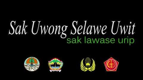 Sak uwong selawe uwit #BPDASHL Pemali Jratun