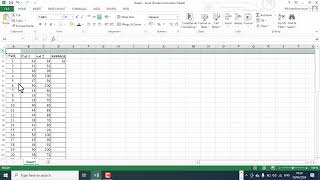 Inserting rows and merging cells in Microsoft Excel