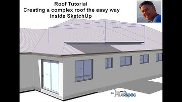 How to Pitch 2 roofs into 1 with PlusSpec for SketchUp