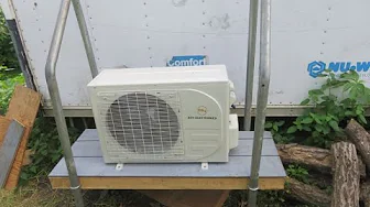 EG4 Solar Mini Split Heat Pump detailed install and power consumption test