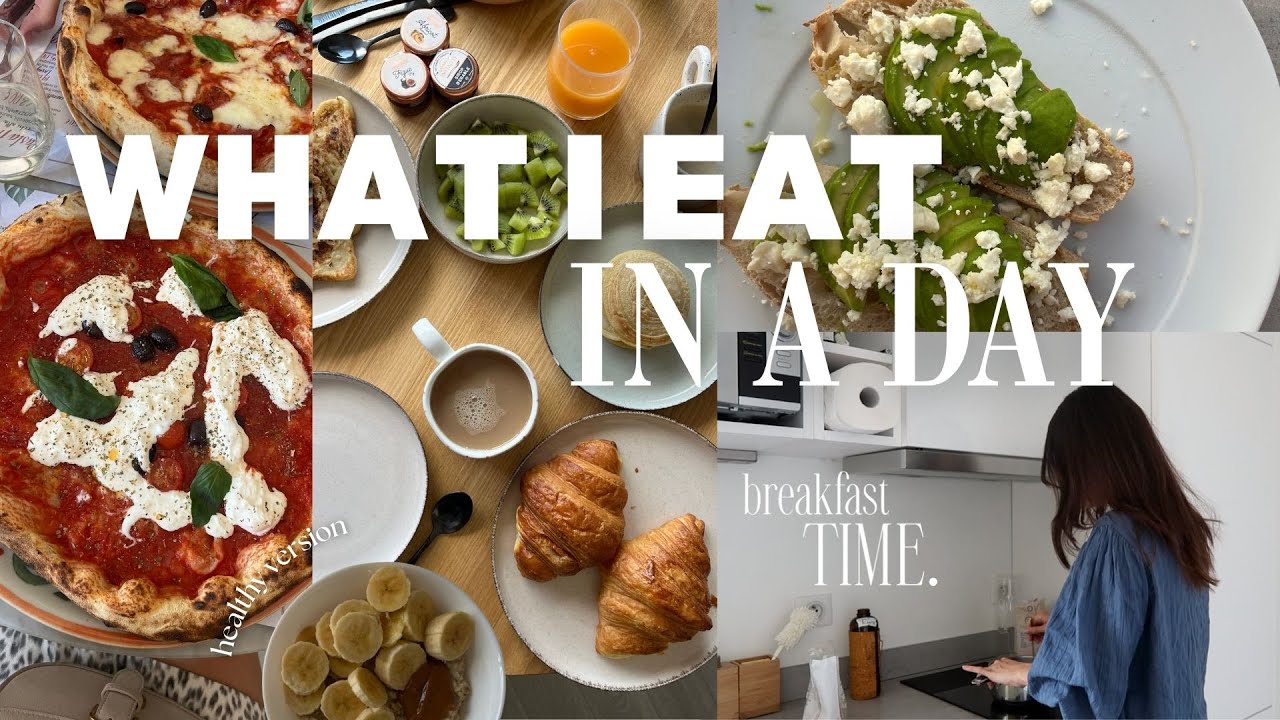 WHAT I EAT | une journée dans mon assiette en été (version healthy & perte de poids) 🥑🍒
