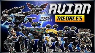 Avian Menaces Theme Hangar Gameplay – ft. Condor, Griffin UE, Eiffel | War Robots